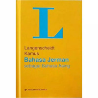 Image of LANGENSCHEIDT KAMUS BAHASA JERMAN SEBAGAI BAHASA ASING